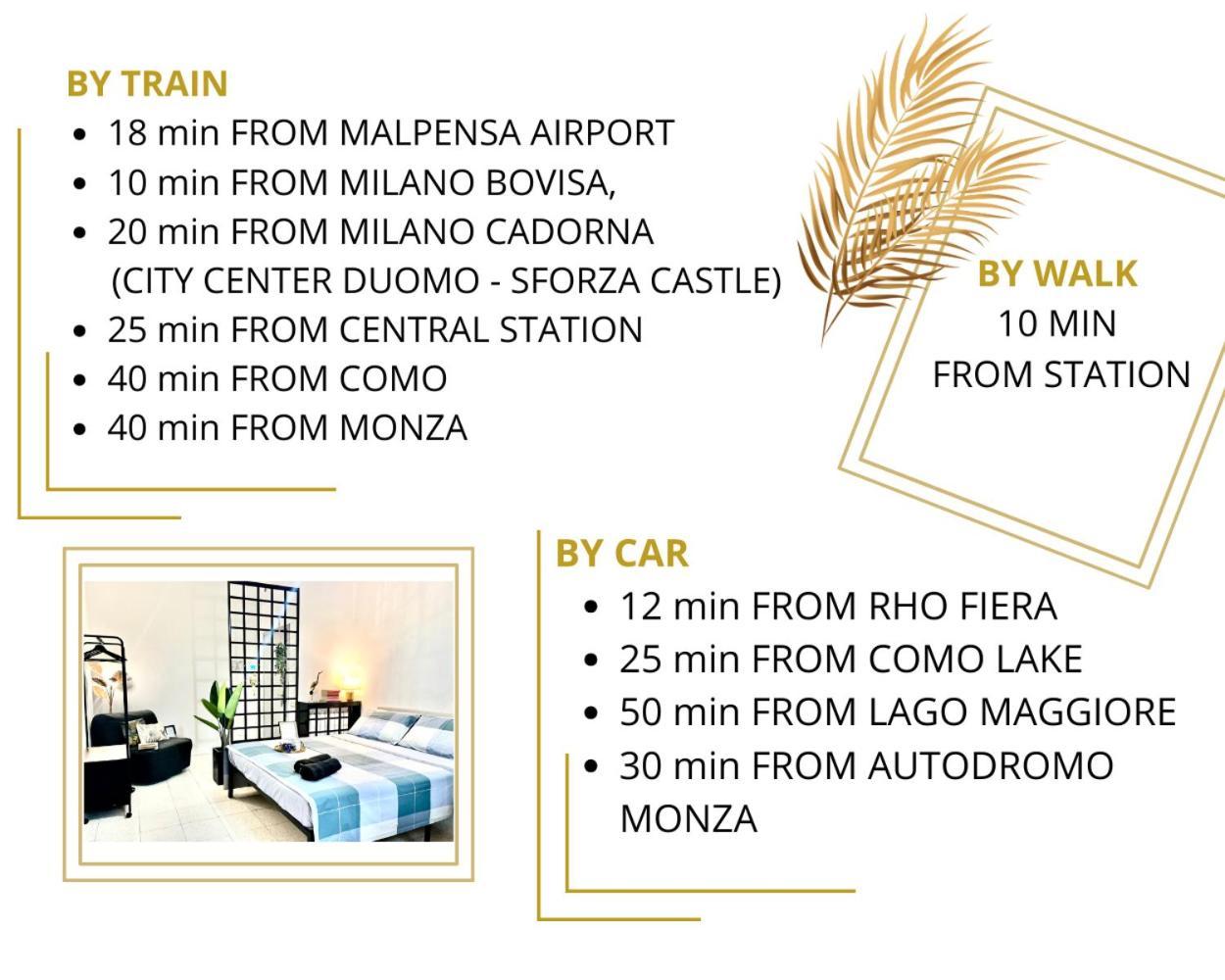 A Due Passi - 1 Milano - Como - Malpensa Aeroporto - Rho Fiera Саронно Екстер'єр фото